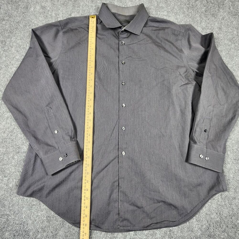 Calvin-klein Men's Grey Shirt